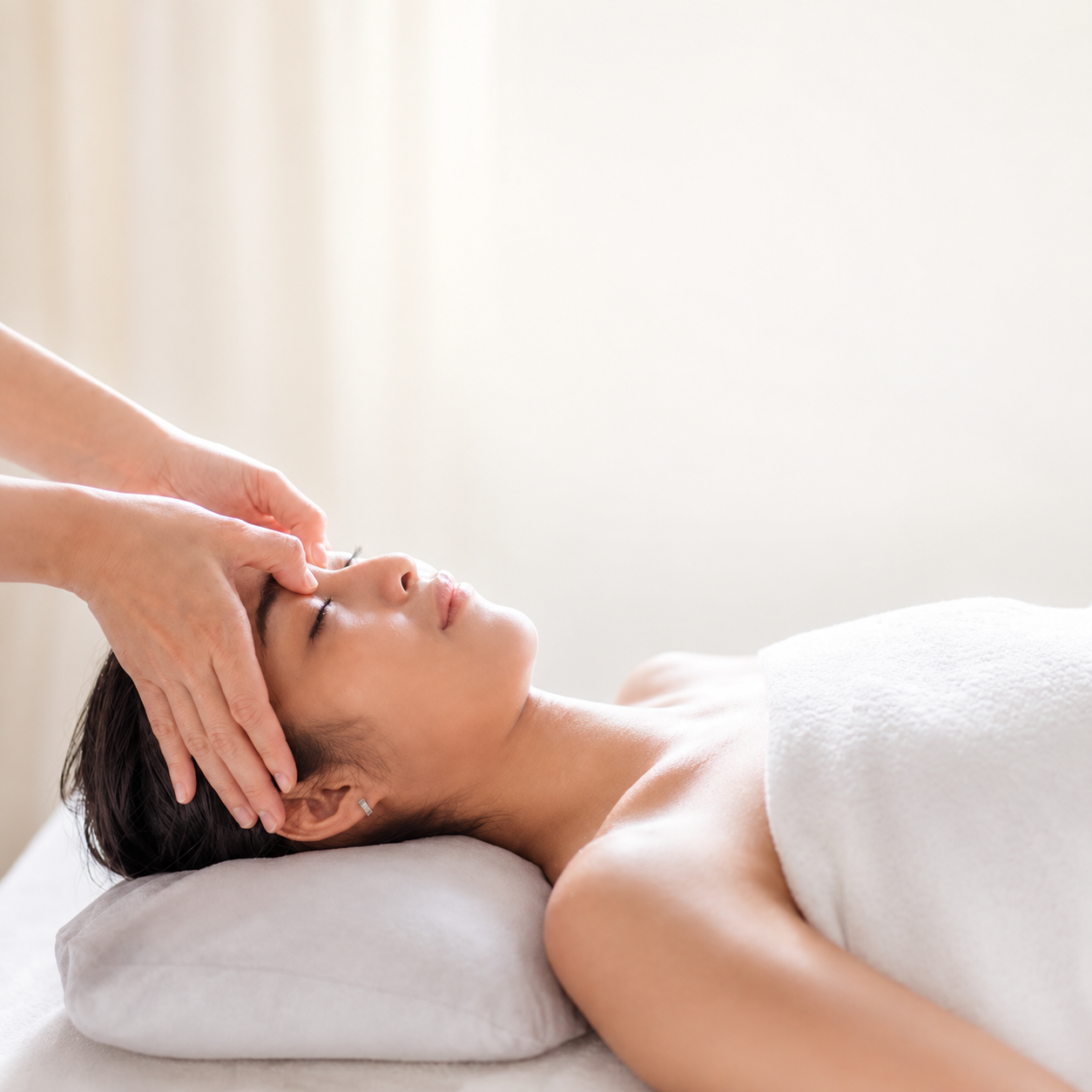 Indigo Tension Release Therapy — Third Eye Chakra head spa ritual